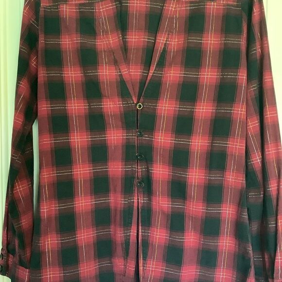Baby Phat Plaid Blouse - Picture 4 of 4